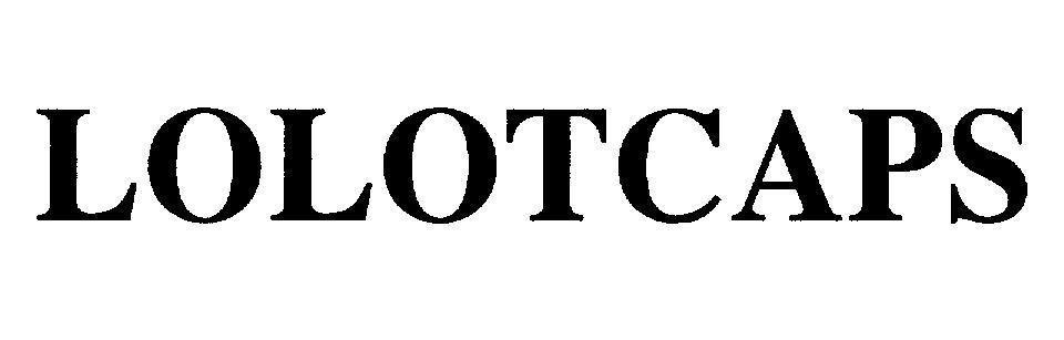 Mẫu nhãn hiệu LOLOTCAPS