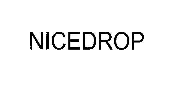 Mẫu nhãn hiệu NICEDROP