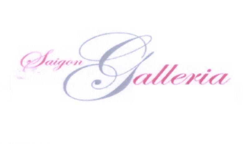 Mẫu nhãn hiệu saigon galleria