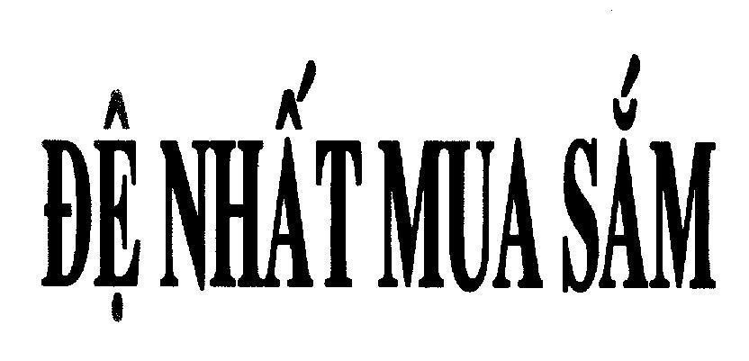Mẫu nhãn hiệu Đệ Nhất Mua Sắm