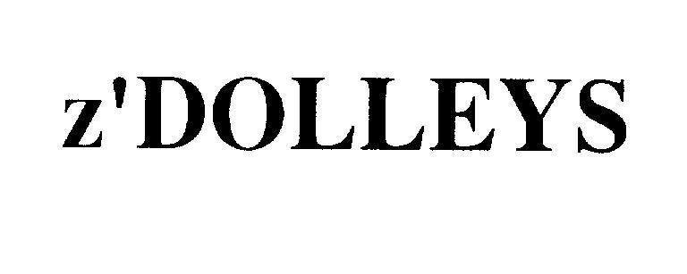 Mẫu nhãn hiệu z'DOLLEYS