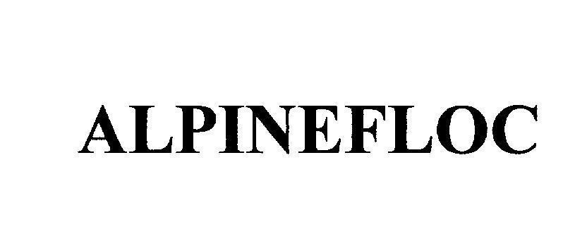 Mẫu nhãn hiệu ALPINEFLOC