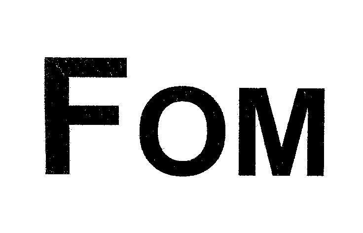Mẫu nhãn hiệu FOM
