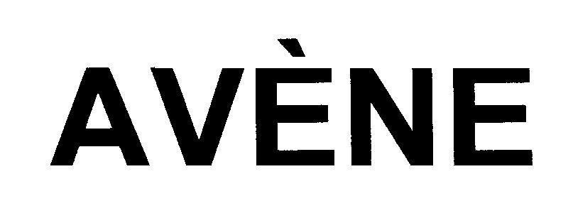 Mẫu nhãn hiệu Avène