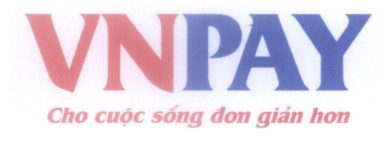 Mẫu nhãn hiệu VNPAY Cho cuộc sống đơn giản hơn