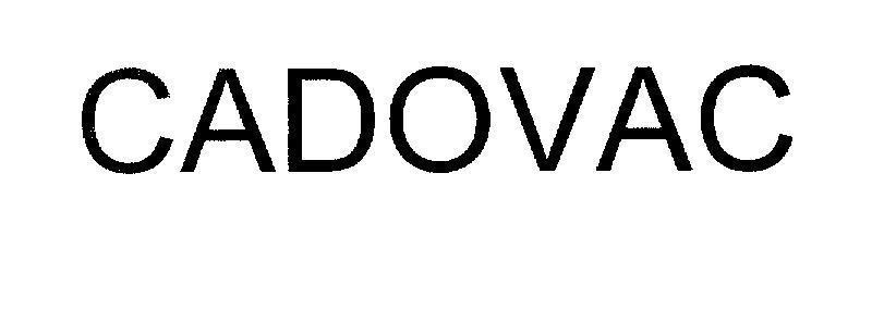 Mẫu nhãn hiệu CADOVAC