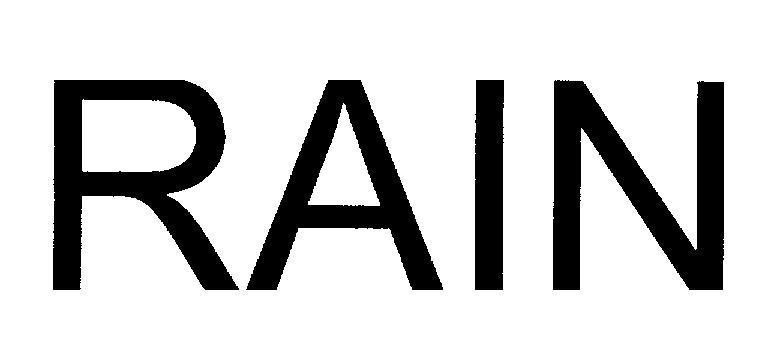 Mẫu nhãn hiệu RAIN
