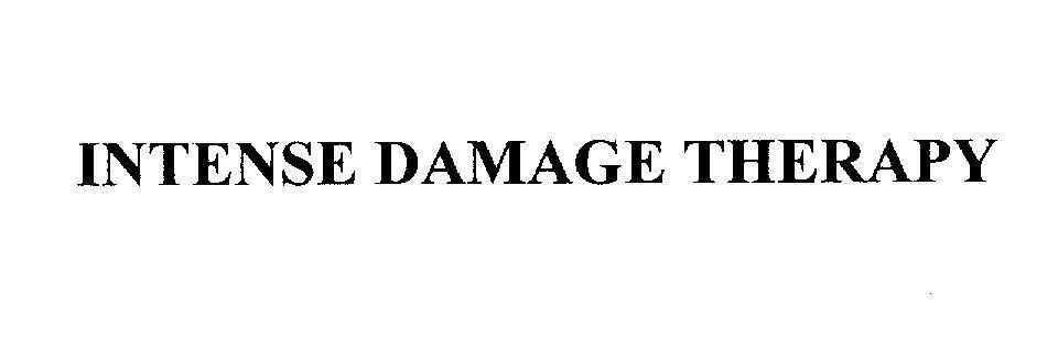 Mẫu nhãn hiệu INTENSE DAMAGE THERAPY