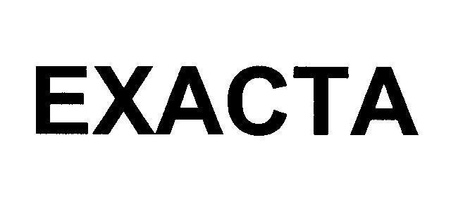 Mẫu nhãn hiệu EXACTA