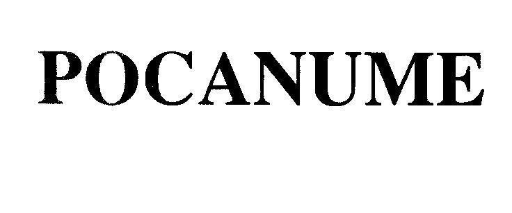 Mẫu nhãn hiệu POCANUME