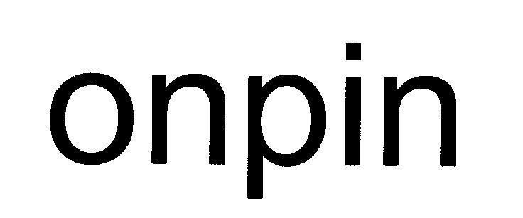 Mẫu nhãn hiệu onpin