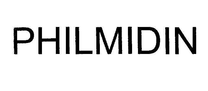 Mẫu nhãn hiệu PHILMIDIN