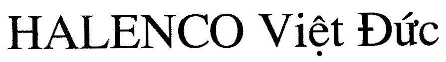 Mẫu nhãn hiệu HALENCO Việt Đức