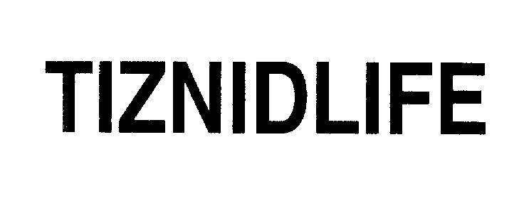 Mẫu nhãn hiệu TIZNIDLIFE