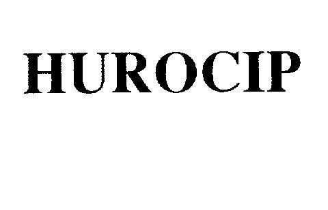 Mẫu nhãn hiệu HUROCIP