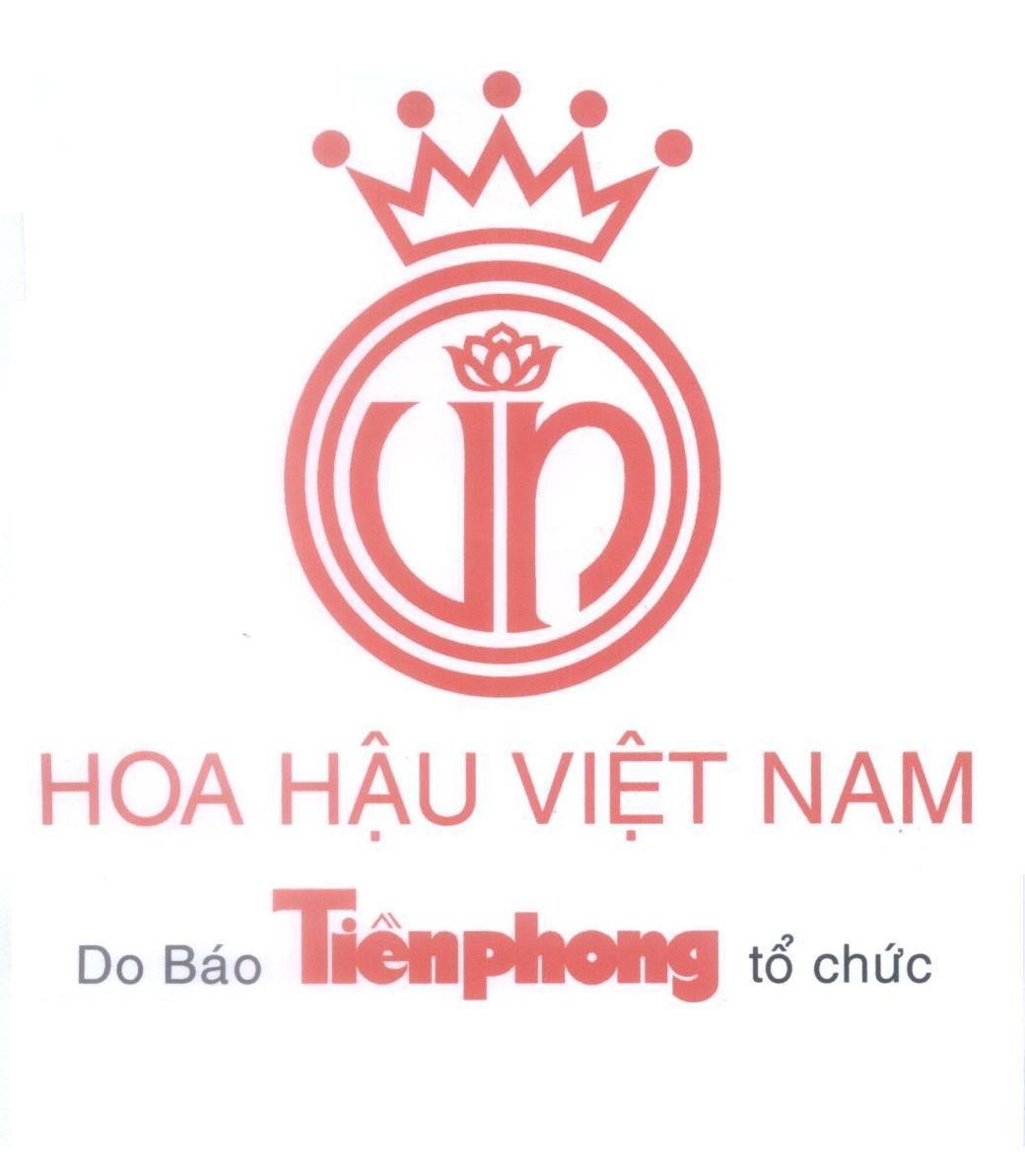 Mẫu nhãn hiệu vn Hoa Hậu Việt Nam Do Báo Tiềnphong tổ chức