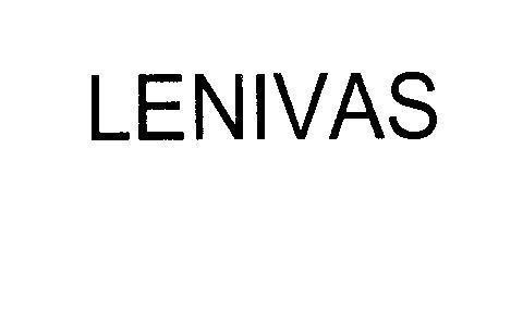 Mẫu nhãn hiệu LENIVAS