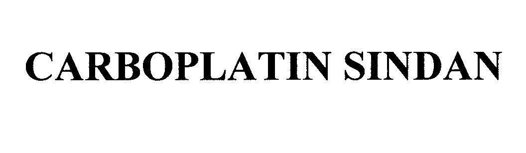 Mẫu nhãn hiệu CARBOPLATIN SINDAN