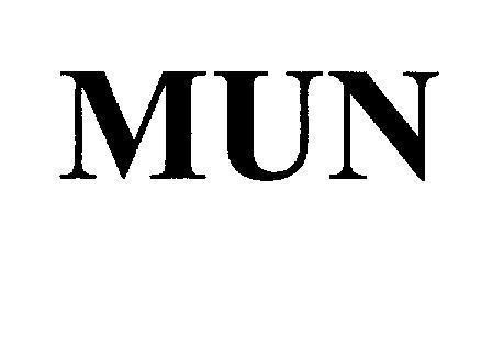 Mẫu nhãn hiệu MUN