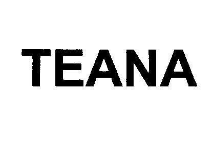 Mẫu nhãn hiệu TEANA