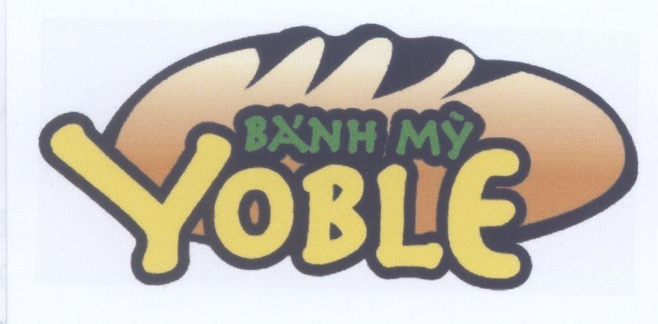 Mẫu nhãn hiệu Bánh Mỳ YOBLE