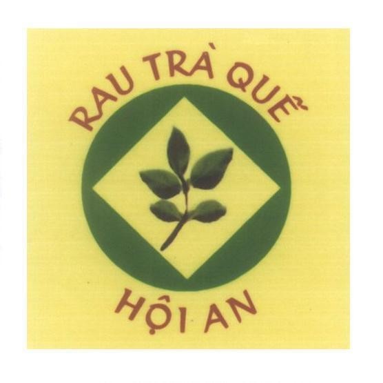 Mẫu nhãn hiệu Rau Trà Quế Hội An