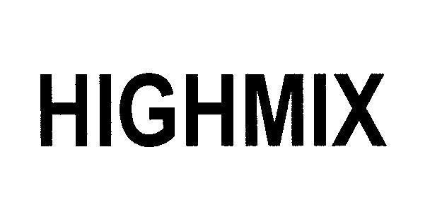 Mẫu nhãn hiệu HIGHMIX