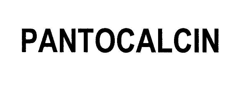 Mẫu nhãn hiệu PANTOCALCIN