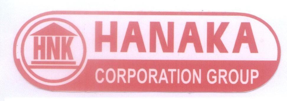 Mẫu nhãn hiệu HNK HANAKA CORPORATION GROUP