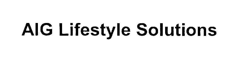 Mẫu nhãn hiệu AIG Lifestyle Solutions