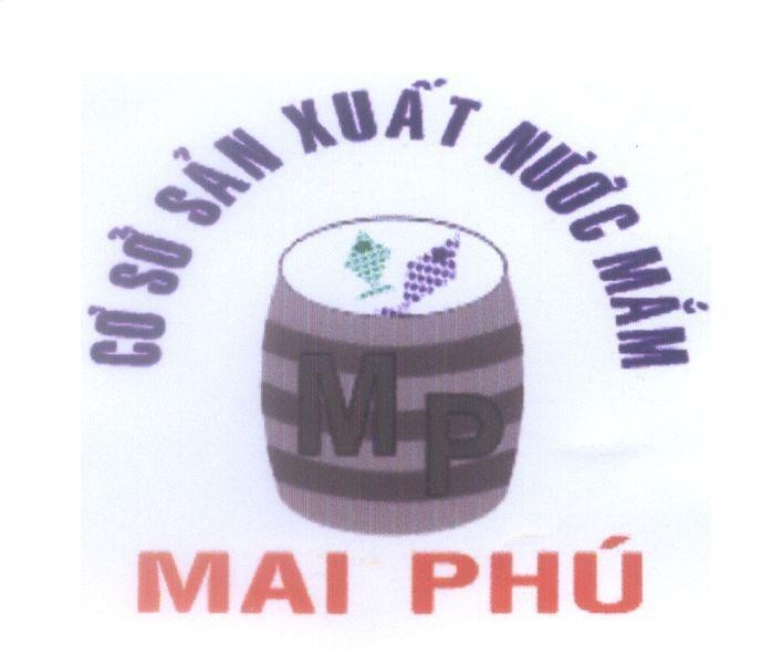 Mẫu nhãn hiệu MP Mai Phú Cơ Sở Sản Xuất Nước Mắm