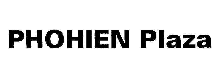 Mẫu nhãn hiệu PHOHIEN Plaza