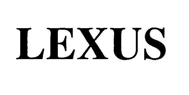 Mẫu nhãn hiệu LEXUS