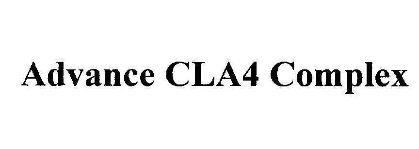 Mẫu nhãn hiệu Advance CLA4 Complex