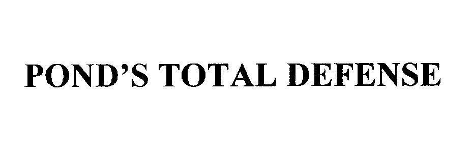Mẫu nhãn hiệu POND'S TOTAL DEFENSE