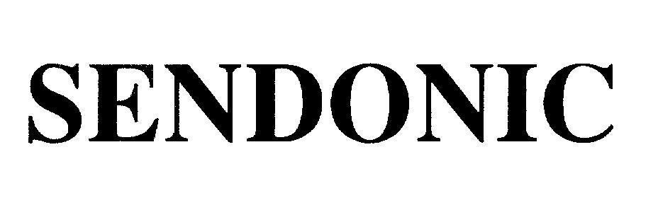 Mẫu nhãn hiệu SENDONIC