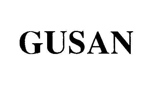 Mẫu nhãn hiệu GUSAN