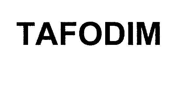 Mẫu nhãn hiệu TAFODIM