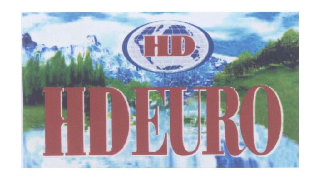 Mẫu nhãn hiệu HD HDEURO