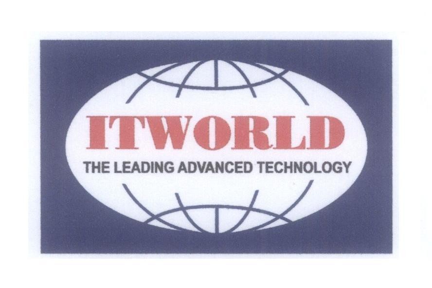 Mẫu nhãn hiệu ITWORLD THE LEADING ADVANCED TECHNOLOGY