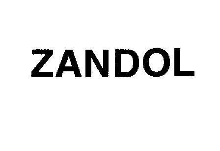 Mẫu nhãn hiệu ZANDOL