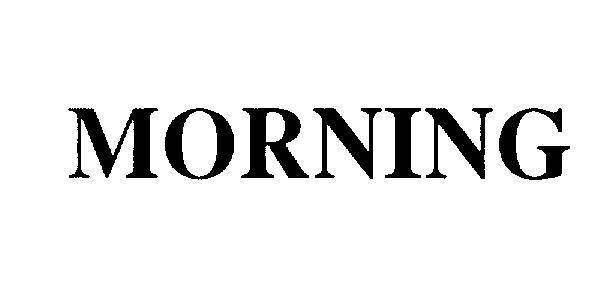 Mẫu nhãn hiệu MORNING