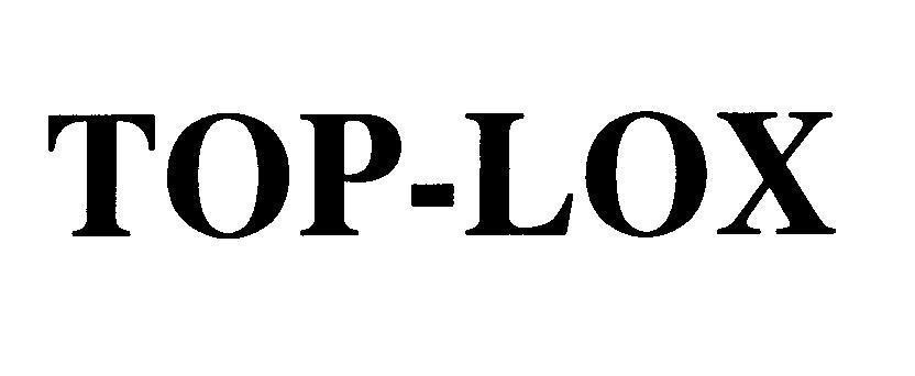 Mẫu nhãn hiệu TOP-LOX