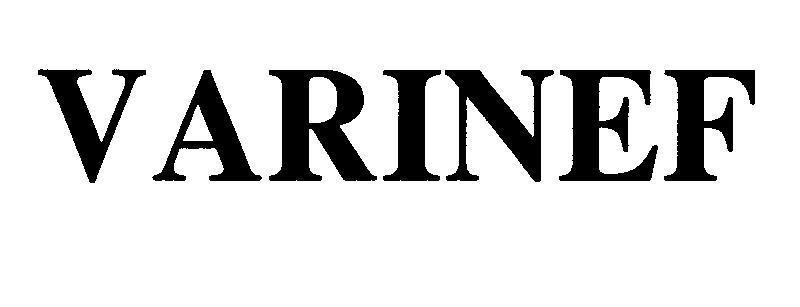 Mẫu nhãn hiệu VARINEF