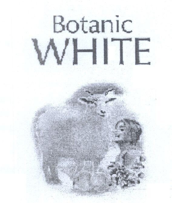 Mẫu nhãn hiệu Botanic WHITE