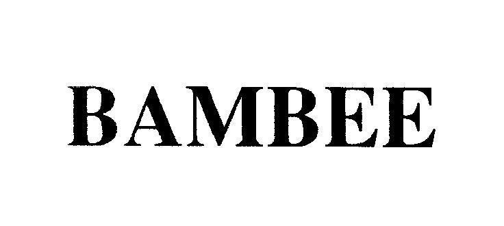 Mẫu nhãn hiệu BAMBEE