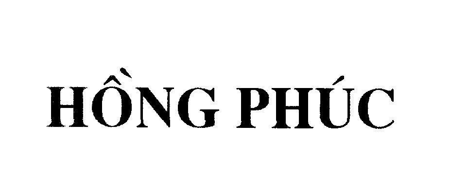 Mẫu nhãn hiệu Hồng Phúc