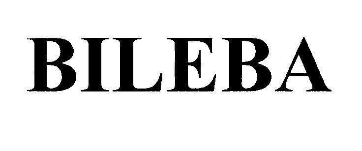 Mẫu nhãn hiệu BILEBA