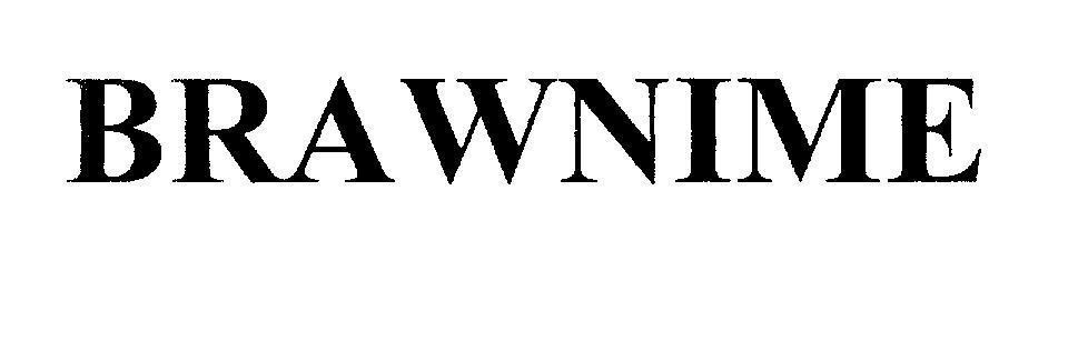 Mẫu nhãn hiệu BRAWNIME