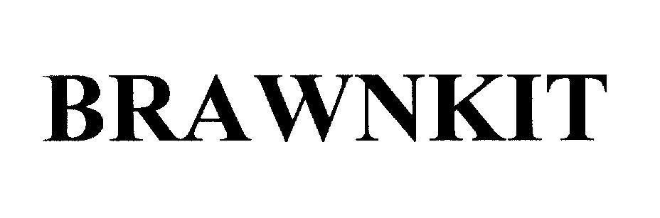 Mẫu nhãn hiệu BRAWNKIT